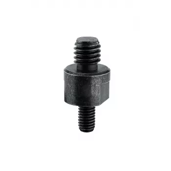 KÖNIG & MEYER Vītņotā tapa M24 x 300 mm, 25 mm vītne katrā galā, melni pasivēts tērauds 23721-300-25
