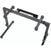 K&M 18808 kabeļu organizators Omega klaviatūras statīviem - melns 18808-000-55