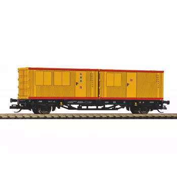 PIKO TT 47729 Konteineru platforma ar 2x 20ft konteineriem, PIKO Rail Service