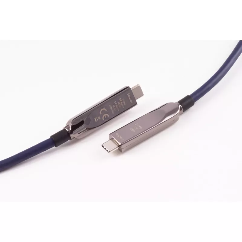 SHIVERPEAKS BS30-44061 USB-C hibrīdkabelis 3.2 Gen 2 8K 10Gbps 60W TPU 7,5m
