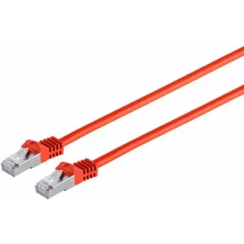 EXERTIS CONNECT Cat6a S/FTP komutācijas kabelis RJ45 uz RJ45 5m sarkans LSZH formēts ar aizsargātu fiksatoru 79305R