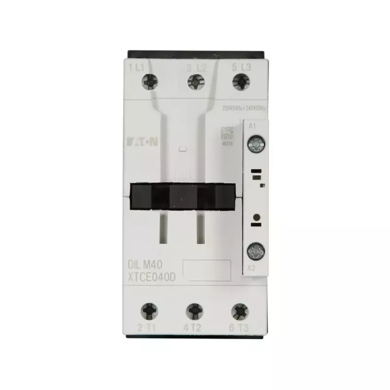Eaton DILM32-01 jaudas kontaktors, 3 polu, 32 A, 230 V AC 50 Hz / 240 V AC 60 Hz spole, 1 NC palīgkontakts 277292