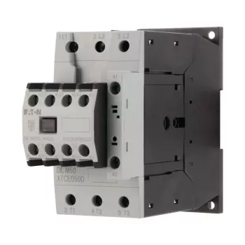 Eaton DILM50-22 3-polų kontaktorius, 50 A AC-3, 22 kW, 230 V AC ritė 277862