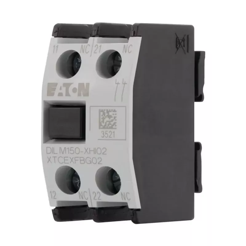 EATON DILM150-XHI11 palīgkontaktu bloks, 1NO+1NC, priekšējā montāža, DILM150-DILM500 kontaktoriem 277946