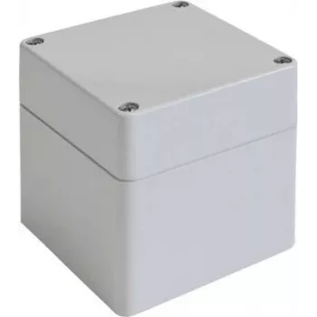 BOPLA M 228 VO universālā kārba 122 x 120 x 105, polikarbonāts, gaiši pelēka 02228094