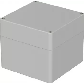 BOPLA M 228 VO universālā kārba 122 x 120 x 105, polikarbonāts, gaiši pelēka 02228094