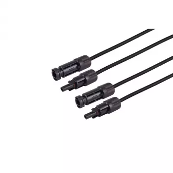 S CONN MAXIMUM CONNECTIVITY PV4 pagarinājuma kabeļu komplekts 4mm² 2x50m melns 02-32505