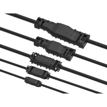 ELOTOUCH TYCO RAYGEL-PLUS-1 gēla pildīta kabeļu savienotājuzmava, 5 polu, 1,5-2,5 mm², IP68, 5x skrūvju savienotāji CH6880-000