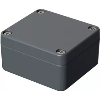 Bopla Universal korpuss 58 x 64 x 34 mm alumīnija sudraba pelēks (RAL 7001) A 101 01101000.MT2