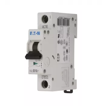 Eaton FAZ-C4/1-DC miniatūras automātiskais slēdzis (MCB), 1 pols, C tips, 4 A, 220 V DC, 6 kA, DIN sliedei 279124