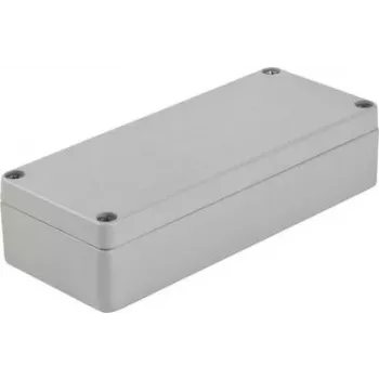 BOPLA Alu-Top universālais korpuss, alumīnija, sudrabbalts (RAL 7001), 150 x 64 x 34 mm 01103000.MT1