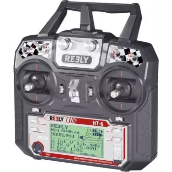 Reely HT-6 6 kanālu 2.4 GHz AFHDS radio sistēma ar uztvērēju 1310037
