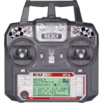 Reely HT-6 6 kanālu 2.4 GHz AFHDS radio sistēma ar uztvērēju 1310037