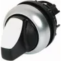 Eaton 284393 2 polu ieslēgšanas/izslēgšanas rotācijas slēdzis, 20 A, 690 V AC, iedziļinātā montāža, melns/sudraba