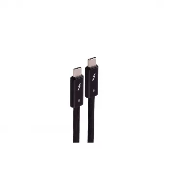SHIVERPEAKS USB-C uz USB-C Thunderbolt 5 UltraFlex kabelis 240W 1m BS13-75025