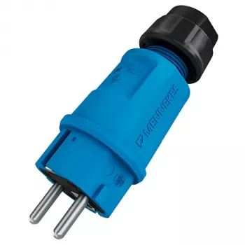 Mennekes SCHUKO kontaktdakša 16A 2P+PE IP54 zila (152092)