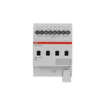 ABB SA/S4.10.2.2 KNX komutācijas aktulators, 4 kanālu, 10 A, DIN sliedes montāža 2CDG110258R0011