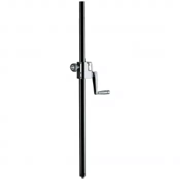 König & Meyer 21339 distance stienis ar M20 vītni un 35 mm caurules galu, melns 21339-000-55