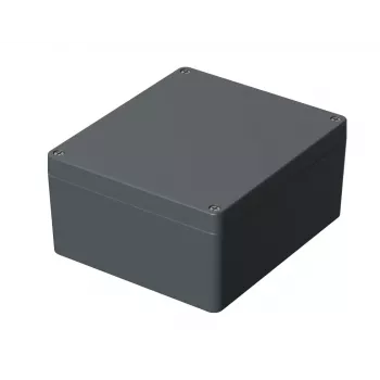 BOPLA 01140000.MT1 A 140 universāls korpuss, alumīnijs, 200 x 230 x 111 mm, sudrabpelēks (RAL 7001)