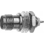 Telegärtner TNC panel ligzda, izolēta, 50 Ohm, lodējama, niķelis/zelts (J01011A0013)