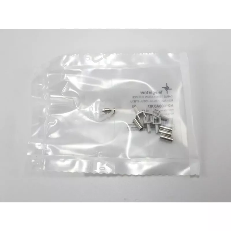 Telegärtner G07 PCB koaksiālais savienotājs, lodēšana/kniedēšana, 50 Ohm, zelta pārklājums, RG-316/U, 5 gab. H01000A0087