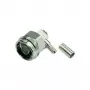 Telegärtner N tipa 90° crimp savienotājs RG-223/U, RG-142 B/U kabeļiem (J01020A0036)