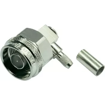 Telegärtner N tipa 90° crimp savienotājs RG-223/U, RG-142 B/U kabeļiem (J01020A0036)