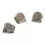 FRANKEN HMC35 magnētiskais klips, 40 x 35 mm, 500 g turēšanas spēks, sudraba