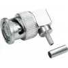 Telegärtner BNC 90° leņķa krimpējams kontaktdakša 50 Ohm RG 316/U, RG 174 A/U, RG 188 A/U (J01000A0010)
