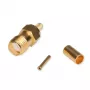 Telegärtner J01151A0051 G7 koaksiālais kontaktdakša RG-316/U, nerūsējošais tērauds
