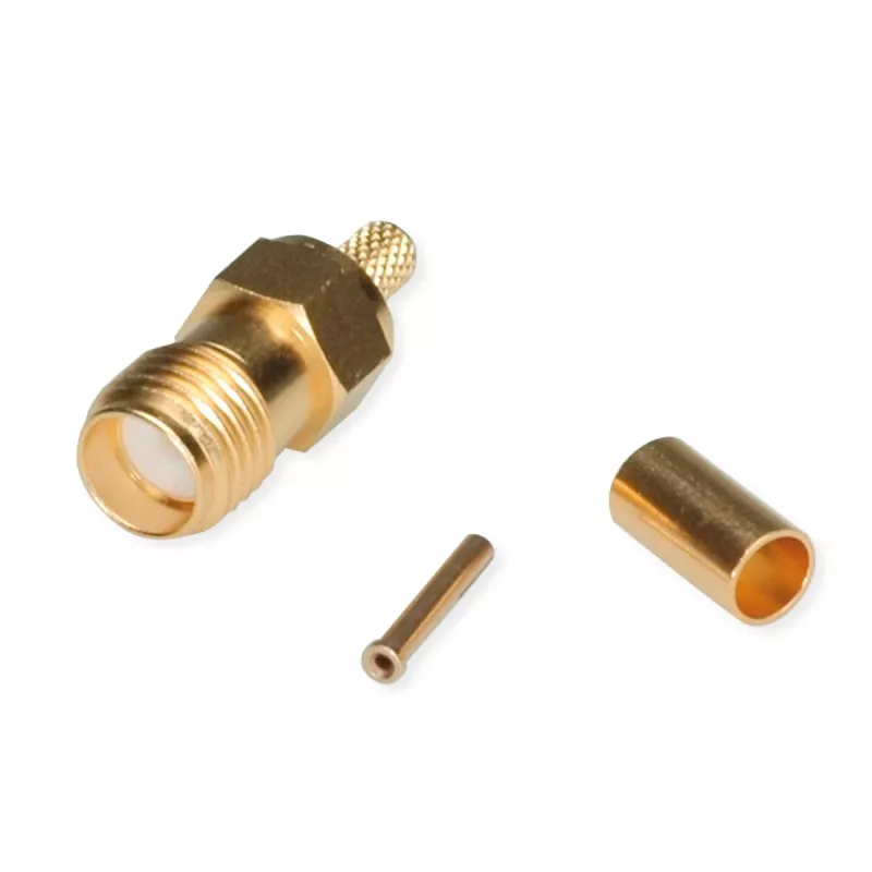 Telegärtner J01151A0051 G7 koaksiālais kontaktdakša RG-316/U, nerūsējošais tērauds