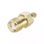 Telegärtner SMA ligzdas crimp savienotājs RG-223/U, RG-142 B/U, RG-400/U, RD-316 kabeļiem, zelta pārklājums, 50 Ohm, DC-18 GHz J01151A0611