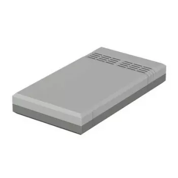 BOPLA EG 2030 L galda korpuss 200 x 112 x 30 mm polistirols gaiši pelēks RAL 7035 32203012