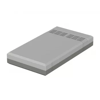 BOPLA EG 2030 L galda korpuss 200 x 112 x 30 mm polistirols gaiši pelēks RAL 7035 32203012