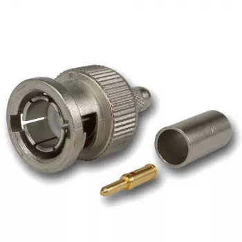 Telegärtner BNC vīriešu kriminālais savienotājs 75 Ohm RG59/RG62/RG179/RG187/RG316 J01002A0030
