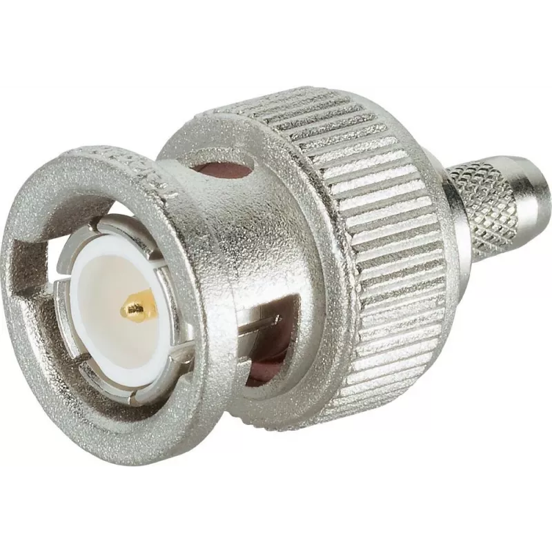 Telegärtner BNC krimpējams kabeļa spraudnis G07/G29, 50 Ohm, Professional, RG-316/U, 5 gab. (J01000A0042)
