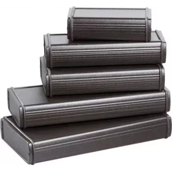 Bopla ABPH 1000-100 84106100.H universālais korpuss, 100 x 106 x 32 mm, alumīnijs, melns