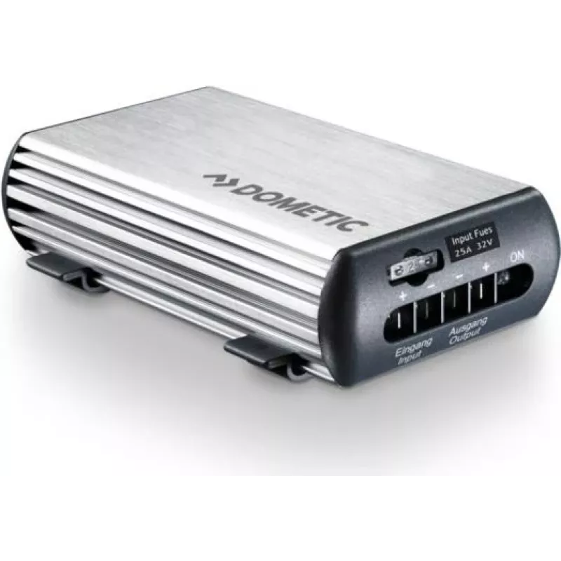 Dometic PerfectCharge DCDC 24 barošanas bloks un sprieguma pārveidotājs iekštelpu sudraba (9600000040)