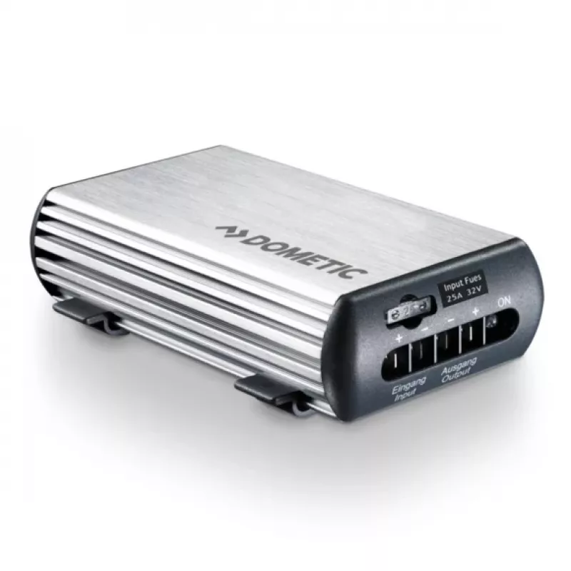 Dometic PerfectCharge DCDC 24 barošanas bloks un sprieguma pārveidotājs iekštelpu sudraba (9600000040)