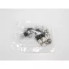 Telegärtner BNC kabeļa ligzda Crimp G01 50 Ohm, Crimp/Crimp, izolēta flange, A1305, Z04, G01 (RG-58 C/U) - 5 gab.
