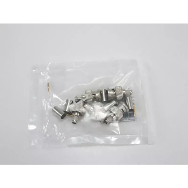 Telegärtner BNC krimp savienotājs G02 75 Ohm RG-59B/U, UG-1789/U, vīrišķais, 5 gab. J01002A1288Y