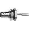Telegärtner BNC panelē montējams ligzda Crimp/Crimp 50 Ohm RG-316/U, niķelis/zelts
