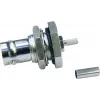Telegärtner BNC panelē montējams ligzda Crimp/Crimp 50 Ohm RG-316/U, niķelis/zelts