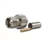 TELEGÄRTNER TNC ligzdas savienotājs RG-58 kabelim, 50 Ohm, crimp/solder, DC-11 GHz