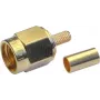 TELEGÄRTNER SMA spraudnis savienotājs crimp/solder G08 (RD-316) zelta J01150A0021