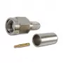 Telegärtner SMA savienotājs kontaktdakša taisna 50 Ohm crimp/solder priekš RG-58 RG-142 RG-223 LMR-240 J01150A0049