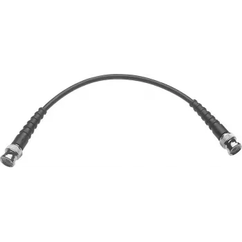 Telegärtner BNC testa kabelis, BNC spraudnis uz BNC spraudni, 50 Ohm, 1,8 m, RG 58 C/U, melns L00010A1801