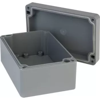 Bopla universālais korpuss 175 x 80 x 57 poliamīds sudraba pelēks (RAL 7001) PK 115 38115000