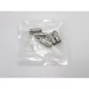 TELEGÄRTNER J01008F0068 BNC ligzda uz FME spraudni koaksiālais adapteris, 50 Ohm, taisns, niķelēts misiņš