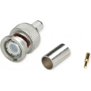 Telegärtner BNC krimp savienotājs Professional, 50 Ohm, LMR-240 kabelim, 5 gab.